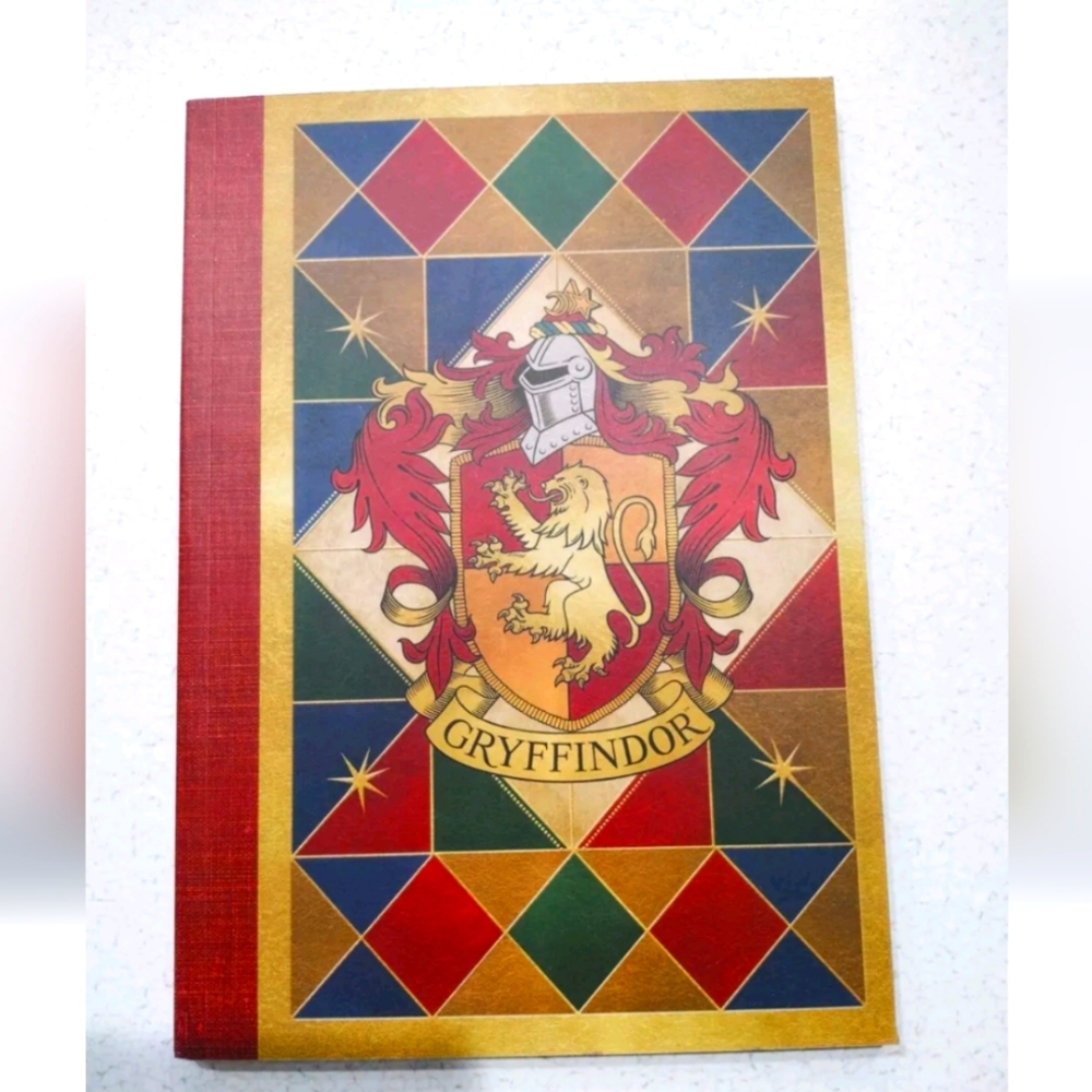 Gryffindor lined journal - Harry Potter